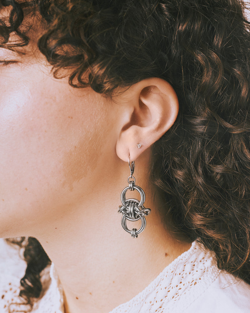 Barbed Wire Earrings