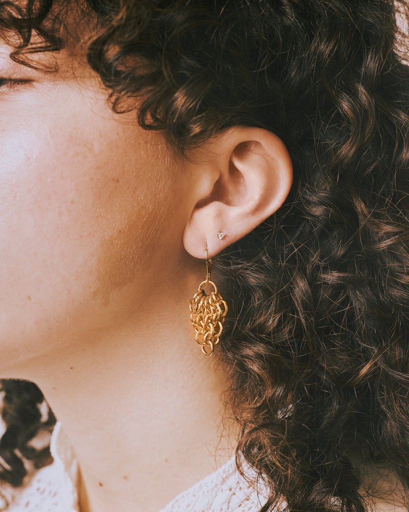 Venus Earrings | Brass