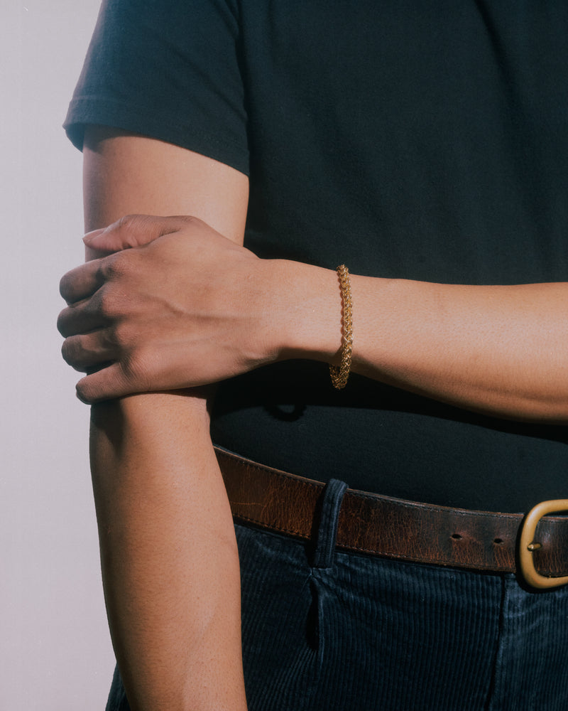 Dawn Bracelet | Brass